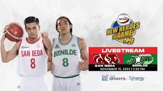 NCAA Season 99  Benilde vs San Beda Mens Basketball  LIVESTREAM [upl. by Ahseinat]