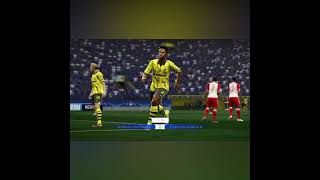 Adeyemi GOAL  Dortmund vs Bayern  PES13 Remastered shorts [upl. by Alvy]