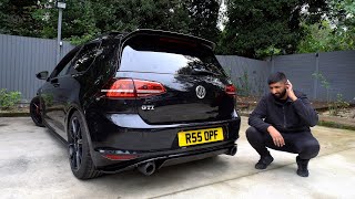 My VW GOLF GTI gets a CRAZY Loud Exhaust [upl. by Amberly]