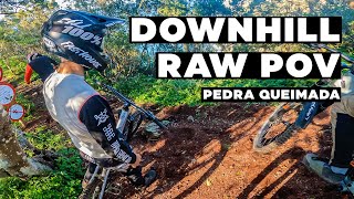 Downhill RAW POV  Pedra Queimada Mosteiros Azores [upl. by Orford]