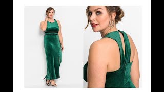 Długie sukienki wieczorowe plus size  Plus size evening dresses [upl. by Liahkim]