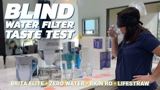 Best Tasting Water Filter Brita Vs Zero Vs Rkin Vs Lifestraw [upl. by Armillas498]