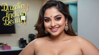 4K Indian AI Lookbook Model Sakshi  AI Art  Photoshoot at Makeup Room Silvassa [upl. by Bloch]