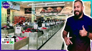 OUTLET DE ROUPAS E TÊNIS MULTIMARCAS NO BRÁS  GRUPO SPORTBRAS 159 [upl. by Linda]