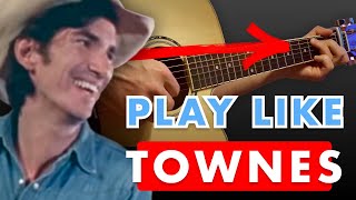 Pancho amp Lefty Play it Like Townes Van Zandt Guitar Tutorial [upl. by Kitti251]