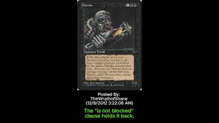 Necrite  Best MTG Gatherer Comments gatherer mtg commander magicthegathering [upl. by Armilla]