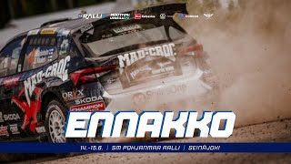 Ennakko  SM Pohjanmaa Ralli  141562024 [upl. by Nuawad]