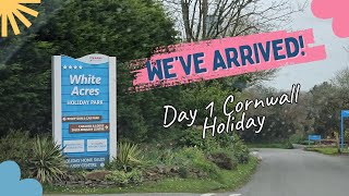 Parkdean White Acres Cornwall Holiday Day 1 [upl. by Ainoda]