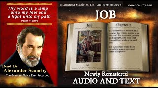 18  Book of Job  Read by Alexander Scourby  AUDIO and TEXT  FREE on YouTube  GOD IS LOVE [upl. by Ama]