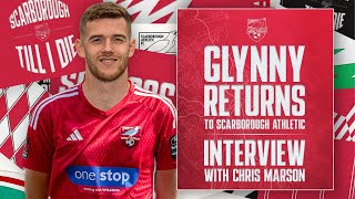 Kieran Glynn Returns to Scarborough Athletic Exclusive Interview [upl. by Etsirk628]