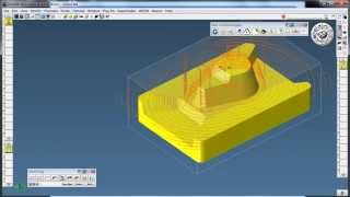 GibbsCAM VoluMill Wireframe and Solids Levels [upl. by Derf]