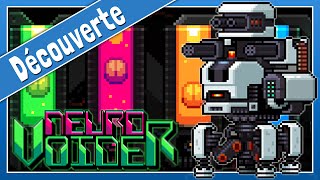 NEUROVOIDER  Twinstick shooter et roguelike robotique Gameplay FR [upl. by Snider]