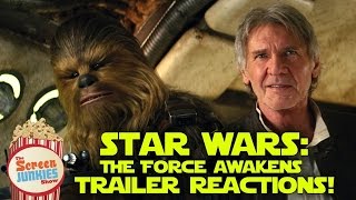 Star Wars The Force Awakens Trailer Fan Reaction [upl. by Jocelyne]