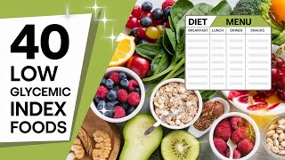 The Dietary Glycemic Index Everything You Need to Know [upl. by Poree]