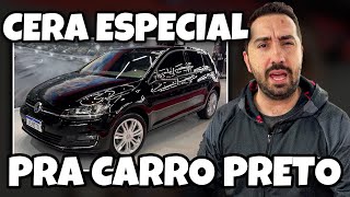 TESTAMOS UMA NOVA CERA PRA CARRO PRETO  Veja se Faz Diferença [upl. by Dean]