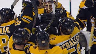 McAvoy Rask lead Bruins to shootout win [upl. by Tutto]