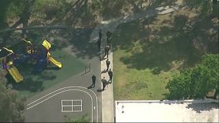 Shooting at San Bernardino elementary school 2 students teacher shot [upl. by Thorn980]