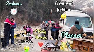 Types of people in every our trip 😀 funny travel travelvideo shorts [upl. by Ahtibat]