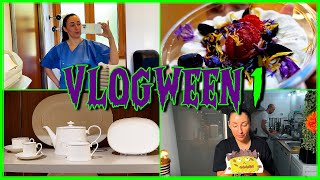 GASTROSCOPIA  GIRO IN RINASCENTE  RICETTA HALLOWEEN 🎃 VLOGWEEN 1 🎃 Fabiola Genovese Vlog [upl. by Retloc]