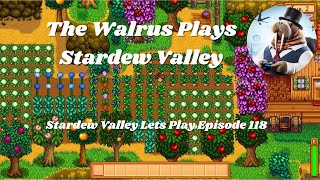 Stardew Valley Lets Play Episode 118 [upl. by Aehtorod]