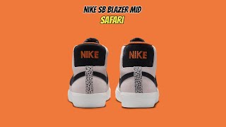 Nike SB Blazer Mid Safari [upl. by Hoy]