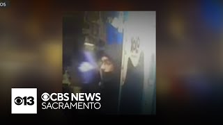 Sacramento police call for suspect in Chandos Tacos armed robbery to surrender [upl. by Stoeber691]