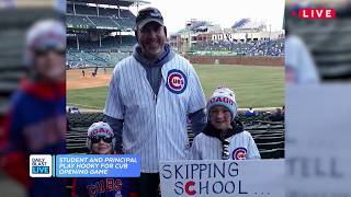 Real Life Ferris Bueller Incident at a Cubs Game [upl. by Aber]