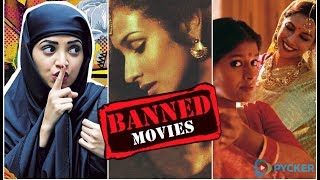 Top 10 Banned Movies in India  Hindi movies list [upl. by Atoked]