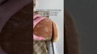 Easiest Sourdough Sandwich Bread [upl. by Yatnahc]