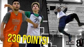 230 Points in a Game Chino Hills VS Bishop Gorman Offensive SHOWCASE LaMelo BALLS OUT [upl. by Lilias257]