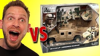 Elite Force M114 Up Armored Humvee Unboxing [upl. by Annyl]