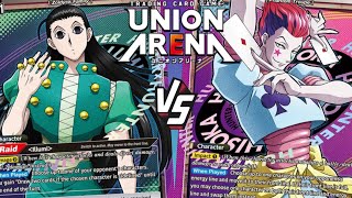 Union Arena Gameplay  Purple HxH Zoldyck Family Illumi vs Purple HxH Phantom Troupe Hisoka [upl. by Ysnap]