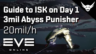 EVE Online  Easy ISK on Day 1 in Abyss Punisher 20milh [upl. by Baiel]