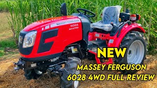 New Massey Ferguson 6028 Maxpro 28hp 4wd Mini tractor Full review Price features and specifications [upl. by Aldo]