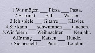 Sowohlals auch wedernoch Deutsche Konjunktionen Dativ Akkusativ A1 A2 B1 [upl. by Lamprey39]