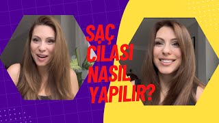 Evde saç cila nasıl yapılır [upl. by Yonah]