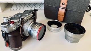 2024 Moment CineBloom Diffusion 10 Filter for Fujifilm X100VI Unboxing [upl. by Yajnas883]