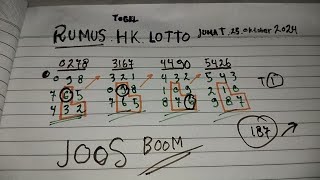 PREDIKSI TOGEL HONGKONG LOTTO MALAM INI JUMAT 25 OKTOBER 2024RUMUS JITU [upl. by Samanthia663]