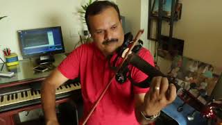 Moham kondu njan by Jobi Vempala on Violin [upl. by Attenhoj]