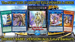 FINALLY ORCUST The NEW Top Tier 1 Deck This is CHANGING the META YuGiOh Duel Links [upl. by O'Rourke]