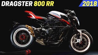 NEW 2018 MV Agusta Dragster 800 RR  Receives A Slew Of Updates And New Color Options [upl. by Nylirret]