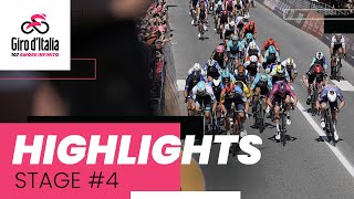 Giro dItalia 2024  Stage 4 Highlights [upl. by Argyres]