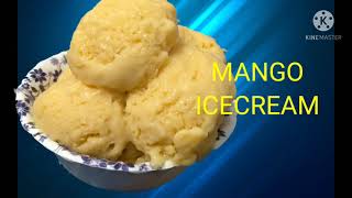 Mango icecream recipe in tamil🥭🥭🥭HASHINI kitchen [upl. by Kaya]