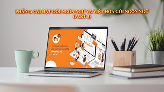 P4 Cài đặt gói ngôn ngữ và việt hóa gói ngôn ngữ cho theme Adaptable của Moodle Part 2 [upl. by Nahtnoj]