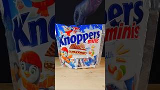 🐧Knoppers Minis Milkshake ASMR shorts [upl. by Ailatan]