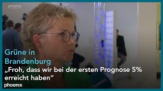 LTW Brandenburg Interview mit Antje Töpfer B90Grüne Spitzenkandidatin Brandenburg [upl. by Ocirne]