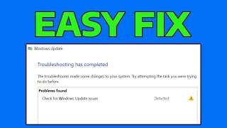 How To Fix Check for Windows Update Issues Detected in Windows 11 [upl. by Ahsikahs]