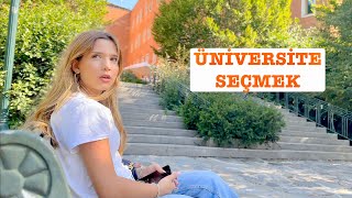 Üniversite Seçmek Vlog Ecrin Su Çoban [upl. by Brian277]