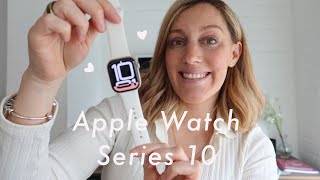 Apple Watch Series 10 Unboxing and first impressions 42mm Rose Gold  Updating from Series 3 [upl. by Zorana]