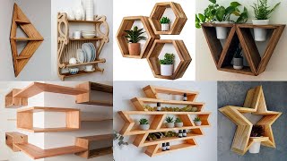 120 DIY Wooden Wall shelves ideas  Floting Shelves  Organizer  Storage Ideas [upl. by Lambert]